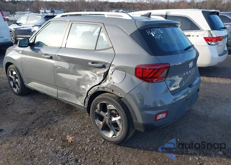 2021 Hyundai Venue Sel из США, поврежденный, VIN KMHRC8A36MU083367
